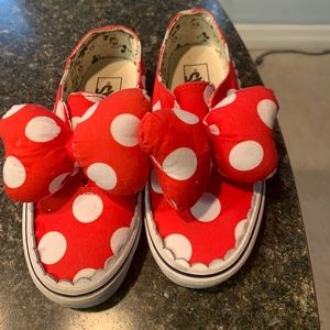 Minnie Mouse Vans, used 4 times